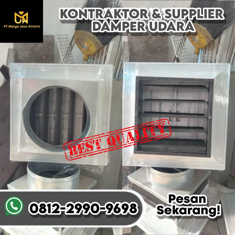 Damper Jakarta Selatan untuk Ventilasi Optimal - adasale