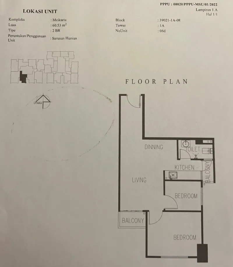 Dijual Apartemen Meikarta Murah - adasale