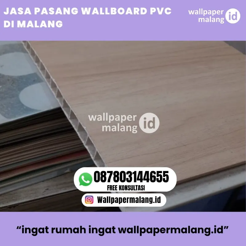 JASA PASANG WALLBOARD PVC DI MALANG - adasale