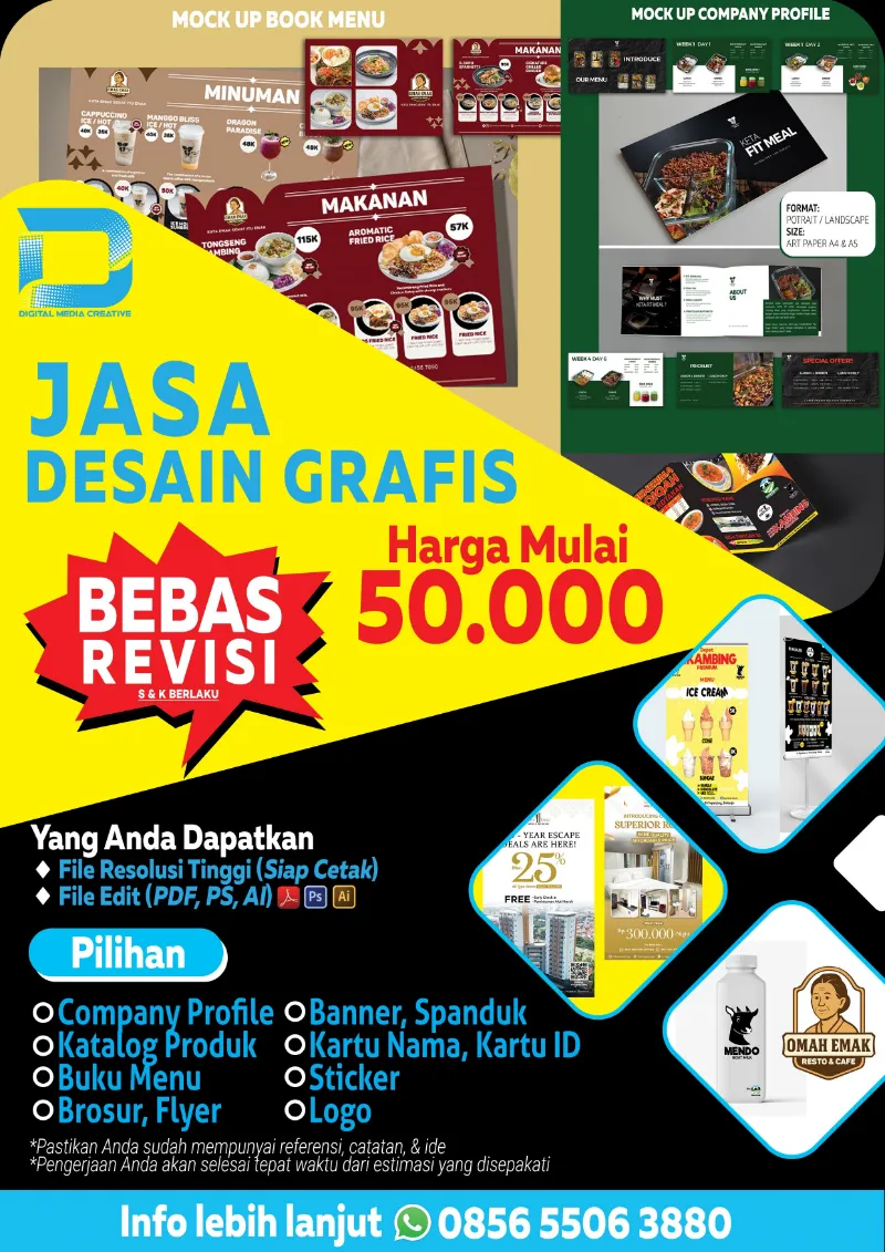 Jasa Desain Grafis Termurah Surabaya - adasale
