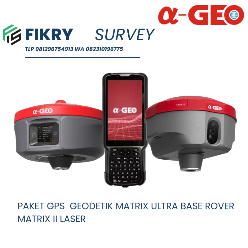 GPS GEODETIK AL-GEO  MATRIX II LASER - adasale