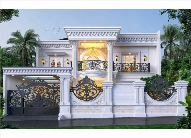 Rumah Mewah Desain Klasik - adasale