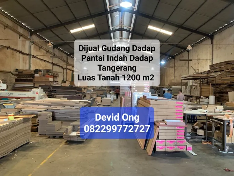 Dijual Gudang Pantai Indah Dadap, Tangerang - adasale