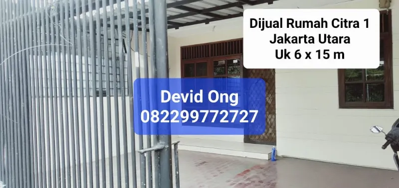 Dijual Rumah Citra 1 MURAH Jakbar - adasale