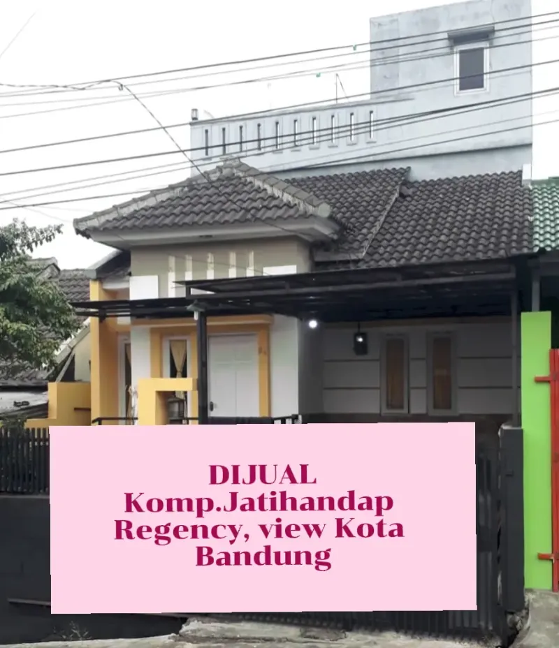 Dijual rumah jatihandap view kota Bandung - adasale