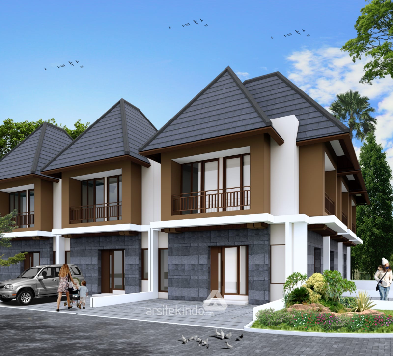 Rumah 2 Lantai, Javanese Modern di Pandaan - adasale