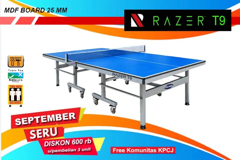 Tenis meja pingpong merk RAZER T9 - adasale