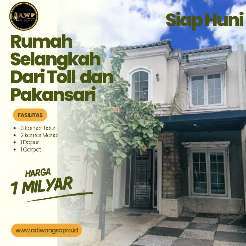 Di Jual Cepat Lagi Butuh Dana Rumah Bisa KPR - adasale