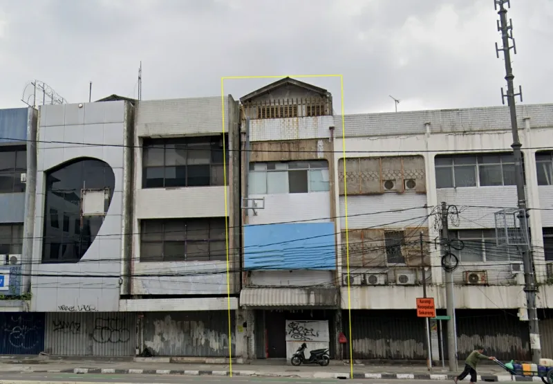 Dijual Ruko Kosong Balikpapan Raya Jakarta Pusat - adasale