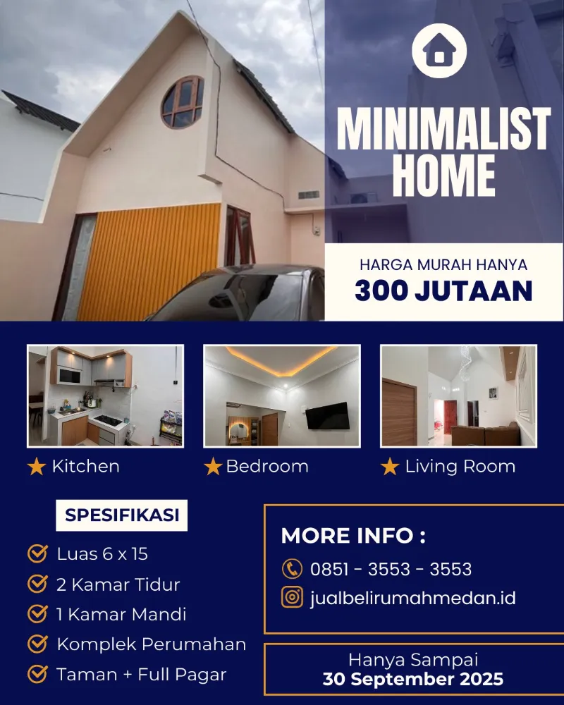 Rumah Murah Dijual di Komplek Taman Tenera Indah - adasale