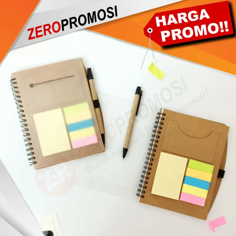 Souvenir Memo Transparant N-807 Recycle Promosi - adasale