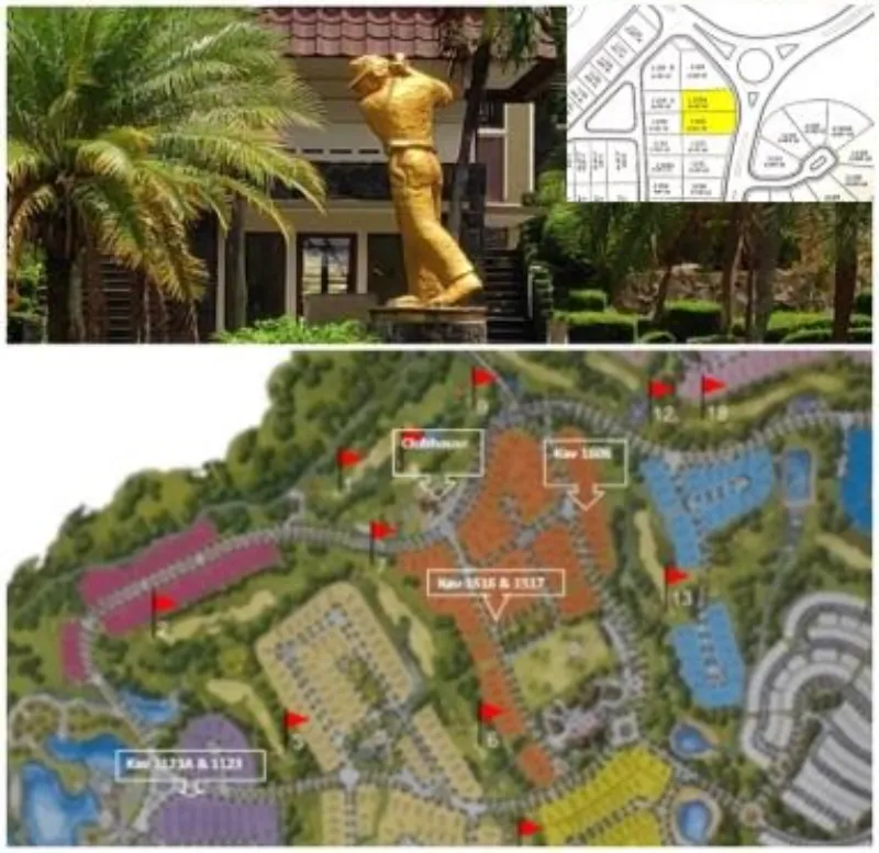 Tanah 2 Kavling di Permata Sentul Golf, Bogor - adasale