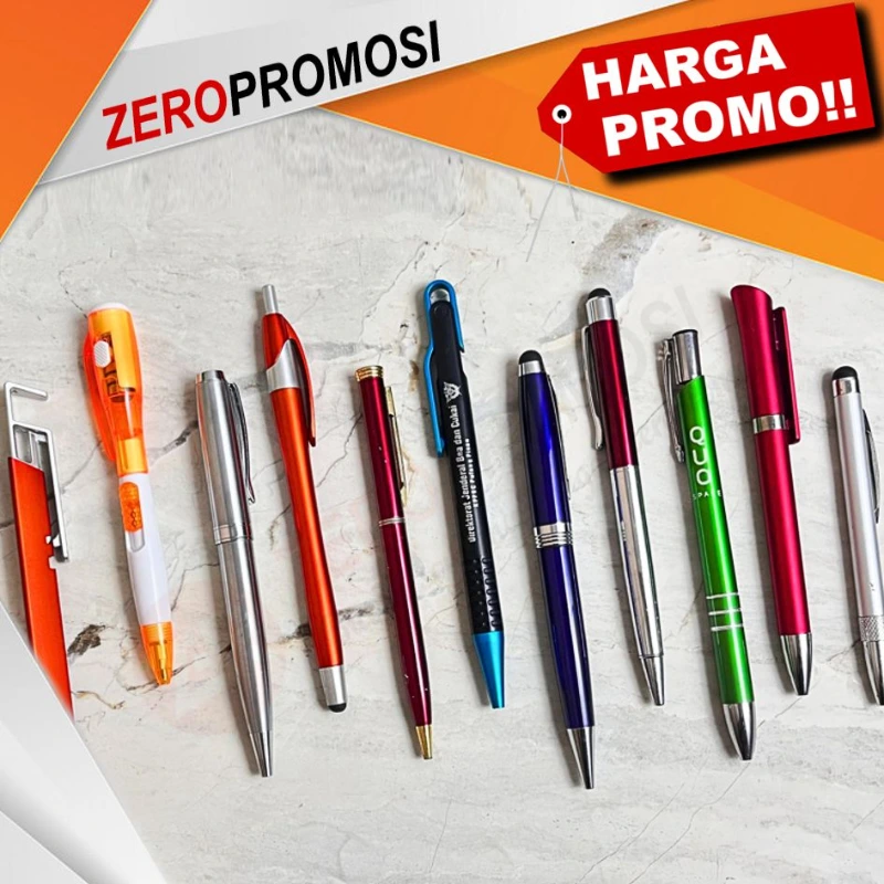 Produksi Aneka Pulpen Custom Logo  - adasale