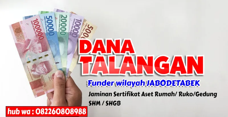 Dana talangan Funder pinjaman dana - adasale