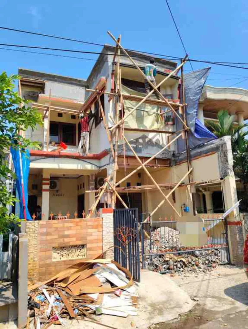 Rumah renov di Perumnas Depok Utara - adasale