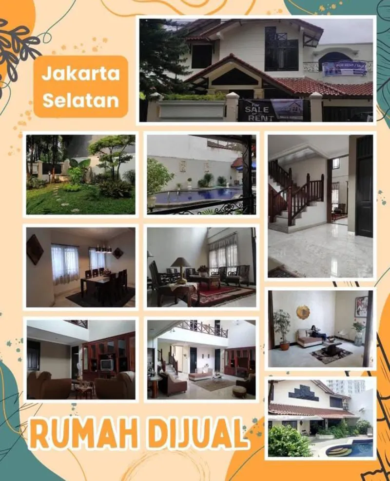 Rumah di Jalan Permata Berlian, Jakarta Selatan - adasale