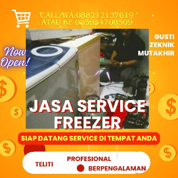 Service Chiller Freezer Gusti Teknik - adasale