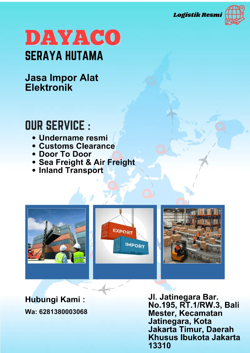 Jasa Impor Peralatan Elektronik - adasale