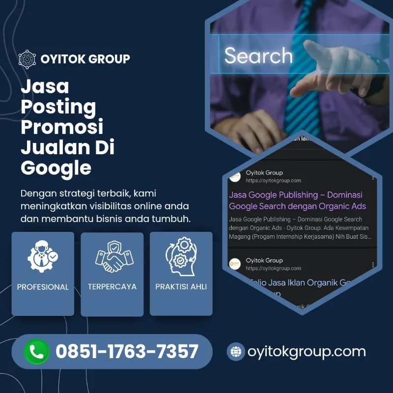 JASA POSTING PROMOSI JUALAN DI GOOGLE - adasale